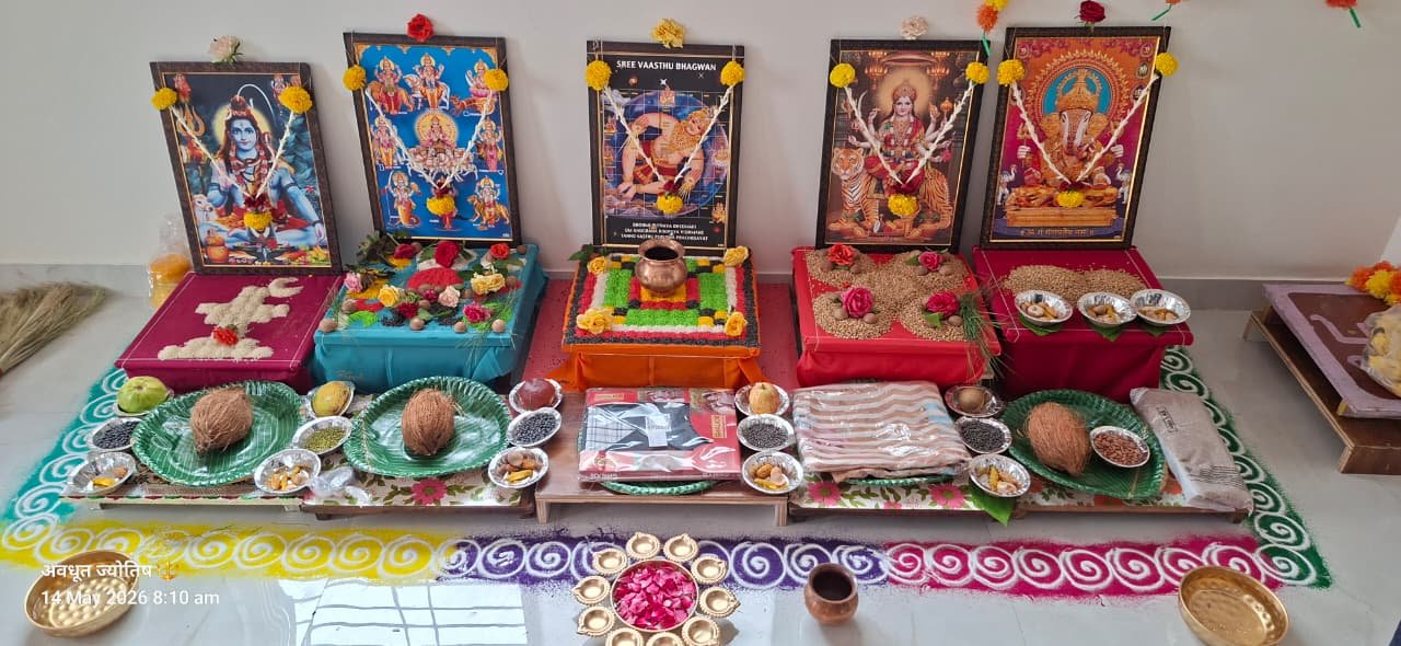 मंदिरातील धार्मिक कार्यक्रम